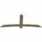Ekena Millwork Bellingham Rough Sawn Timber Gable Bracket, Douglas Fir, 84"W x 35"H x 2"D x 6"F, 10/12 Pitch GBW084X35X0206BEL00RDF - alternate 5